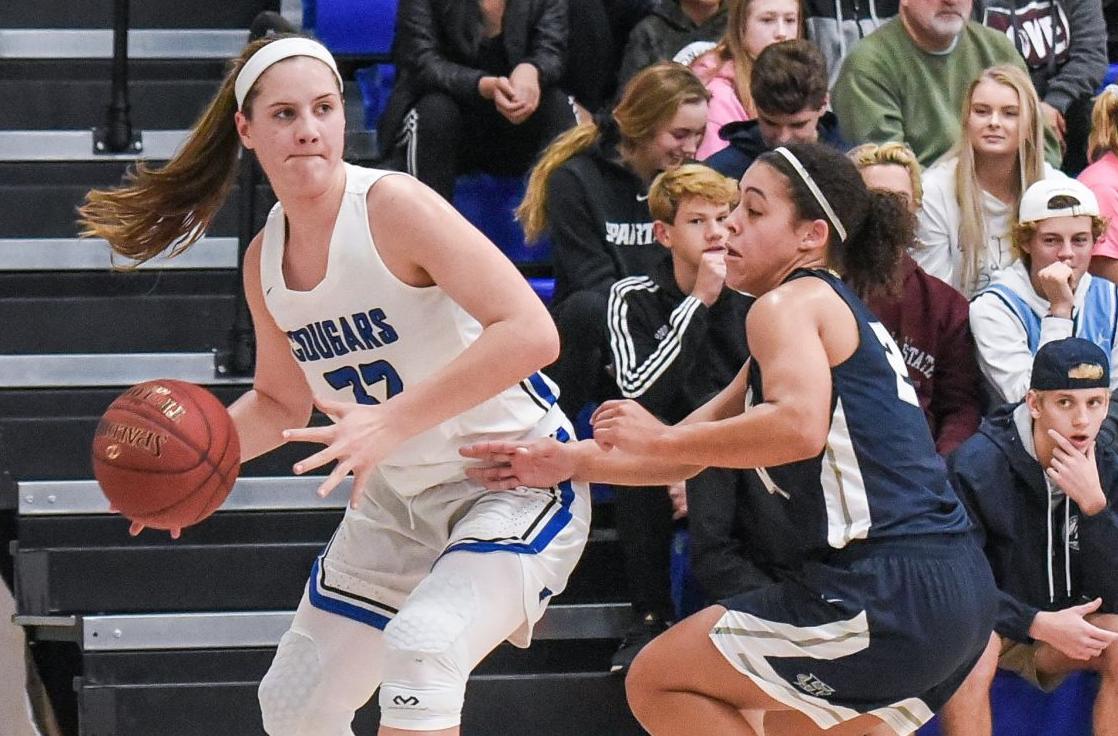 12/6/19 - Girls Basketball - Francis Howell Central at Lutheran St. Charles